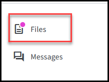 Files showing new item